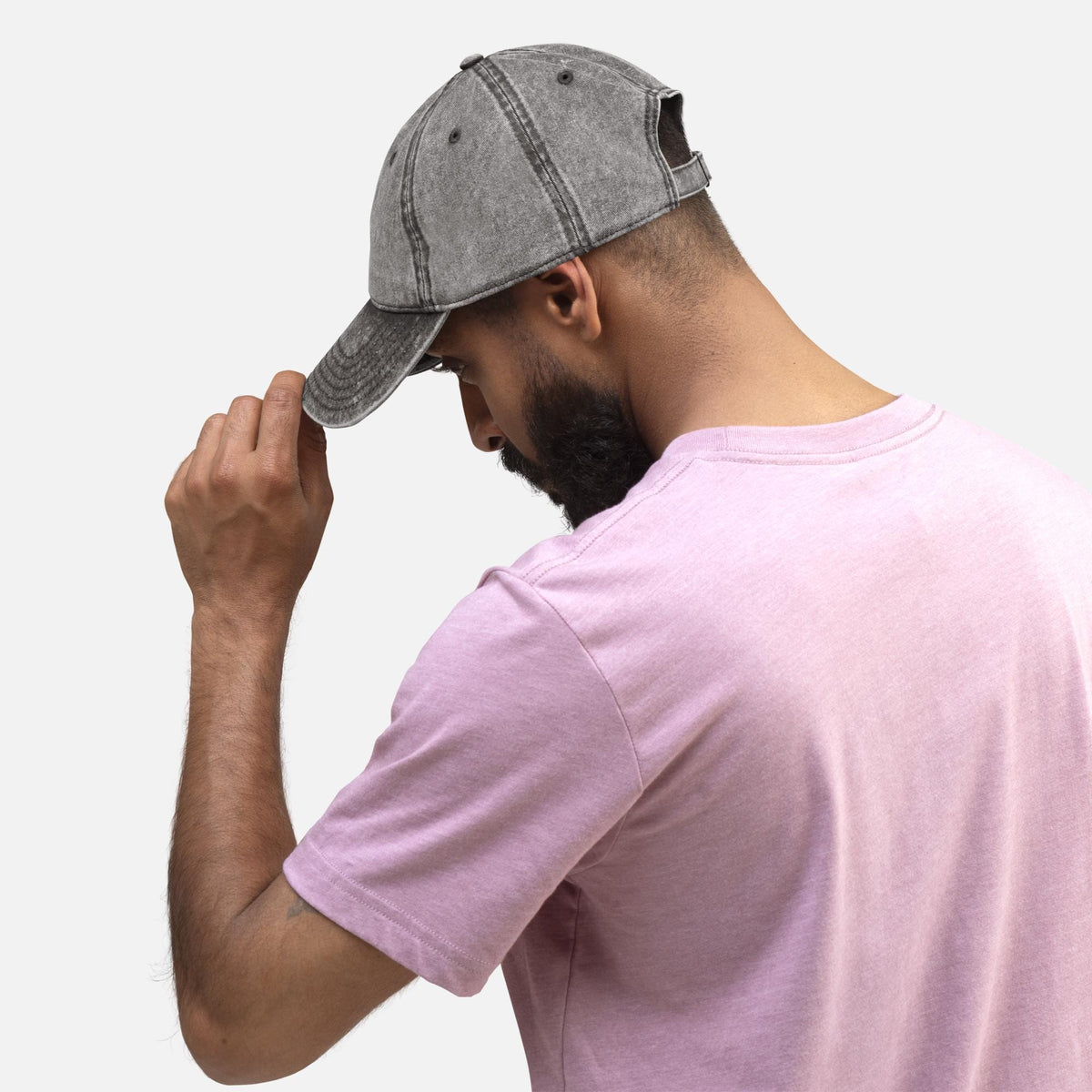 Custom Washed Hat, Personalized Embroidery