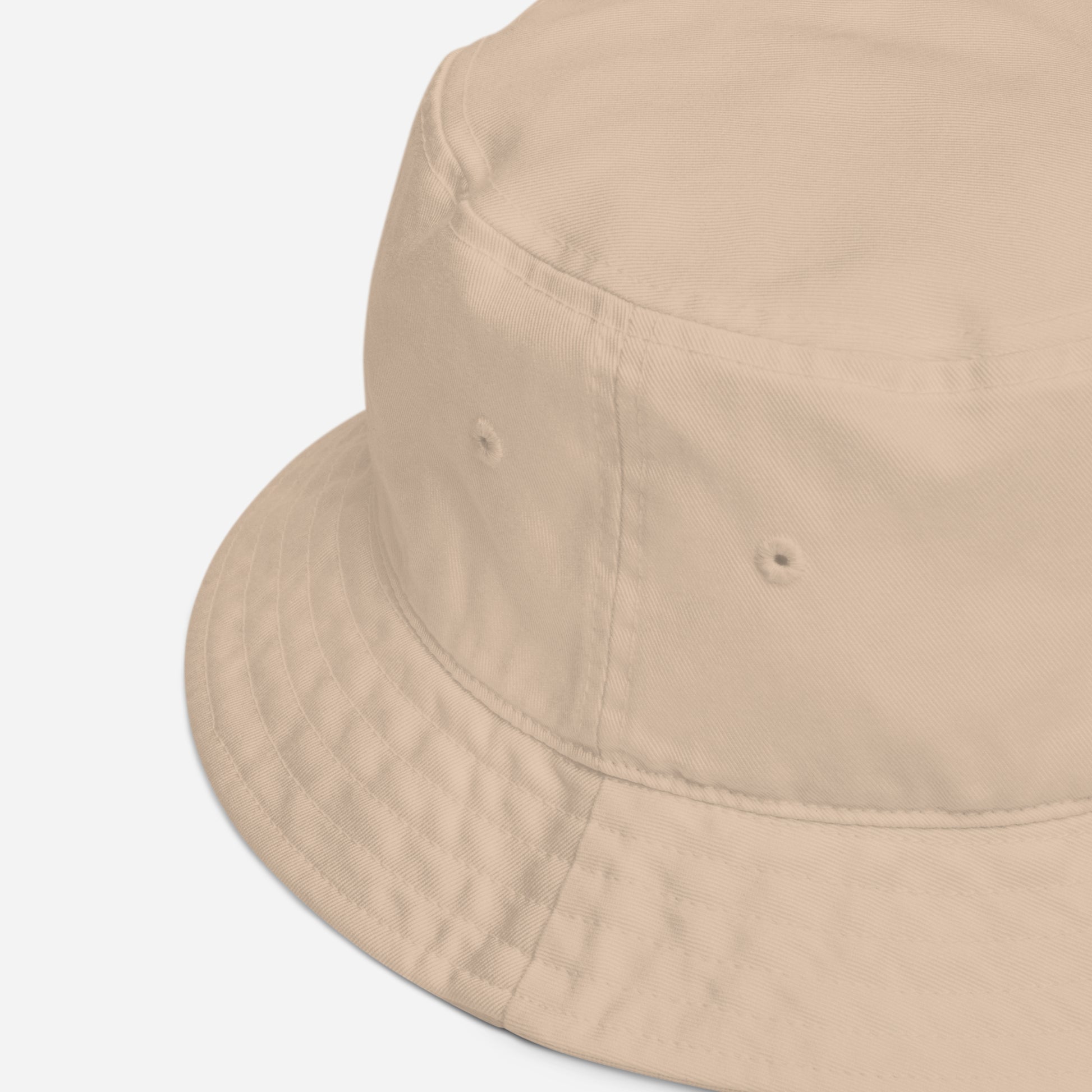 Daddy Bucket Hat organic cotton, overhead view