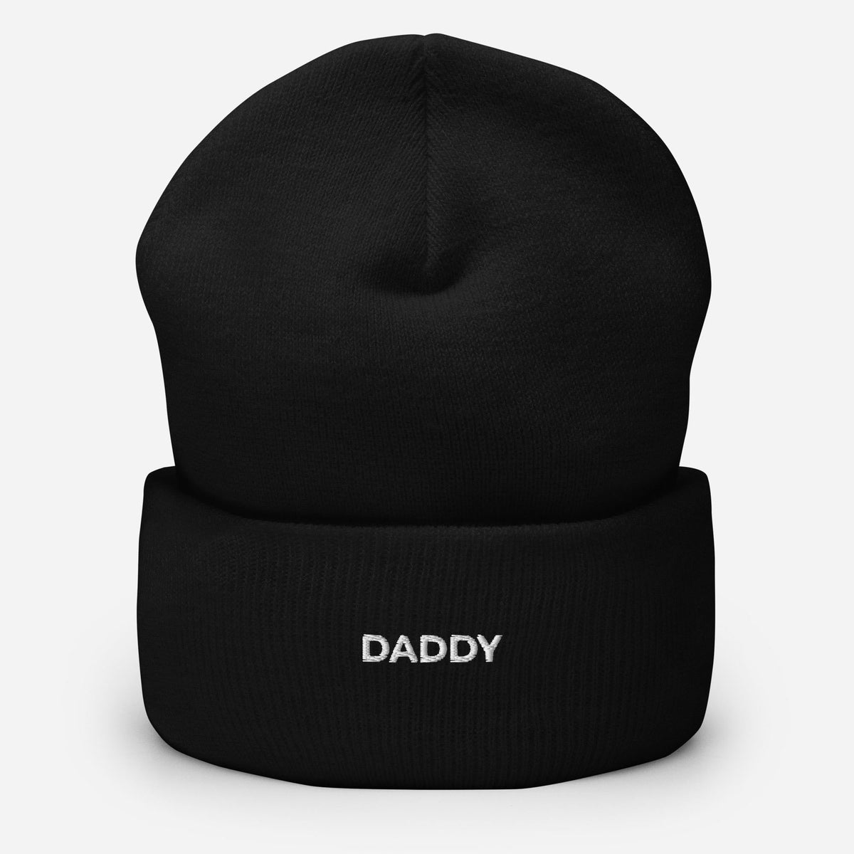 Daddy Beanie, Cuffed Knit