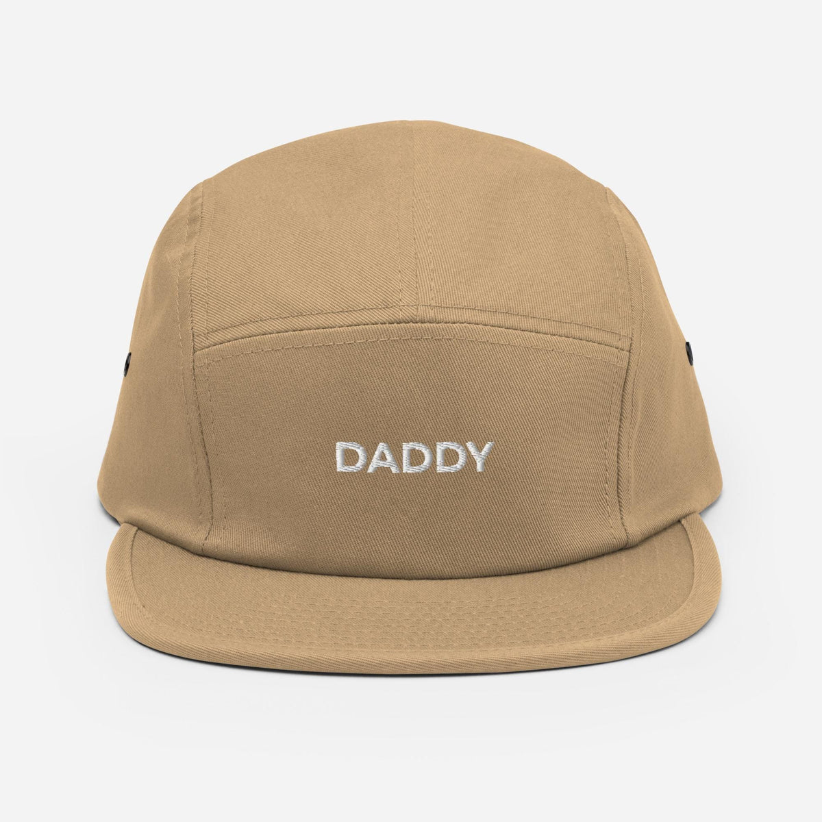 Daddy 5 Panel Hat, Cotton Camper Cap