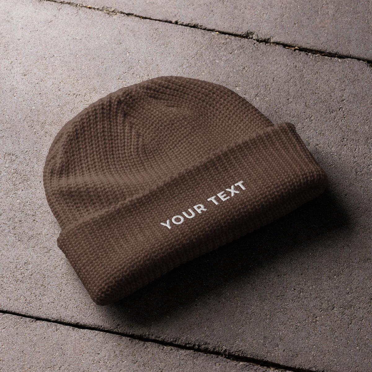 Custom Fisherman Beanie, Personalized Embroidery