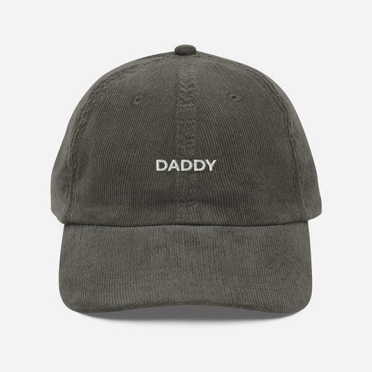 Daddy Hat, Vintage Corduroy Cap