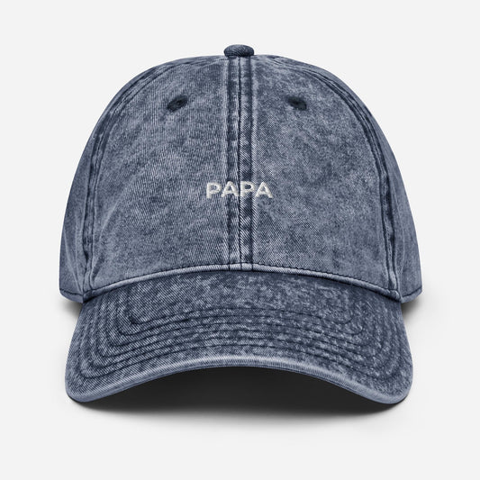 Papa Hat, Vintage Washed Cotton