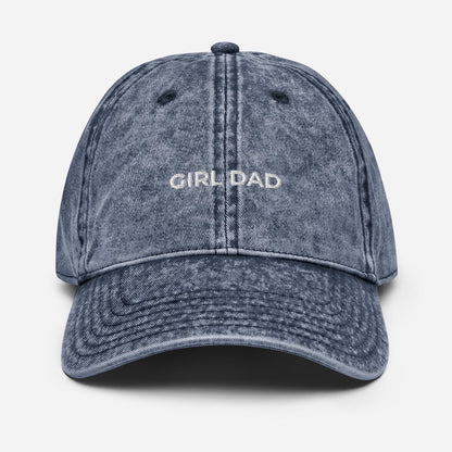 Girl Dad Washed Hat
