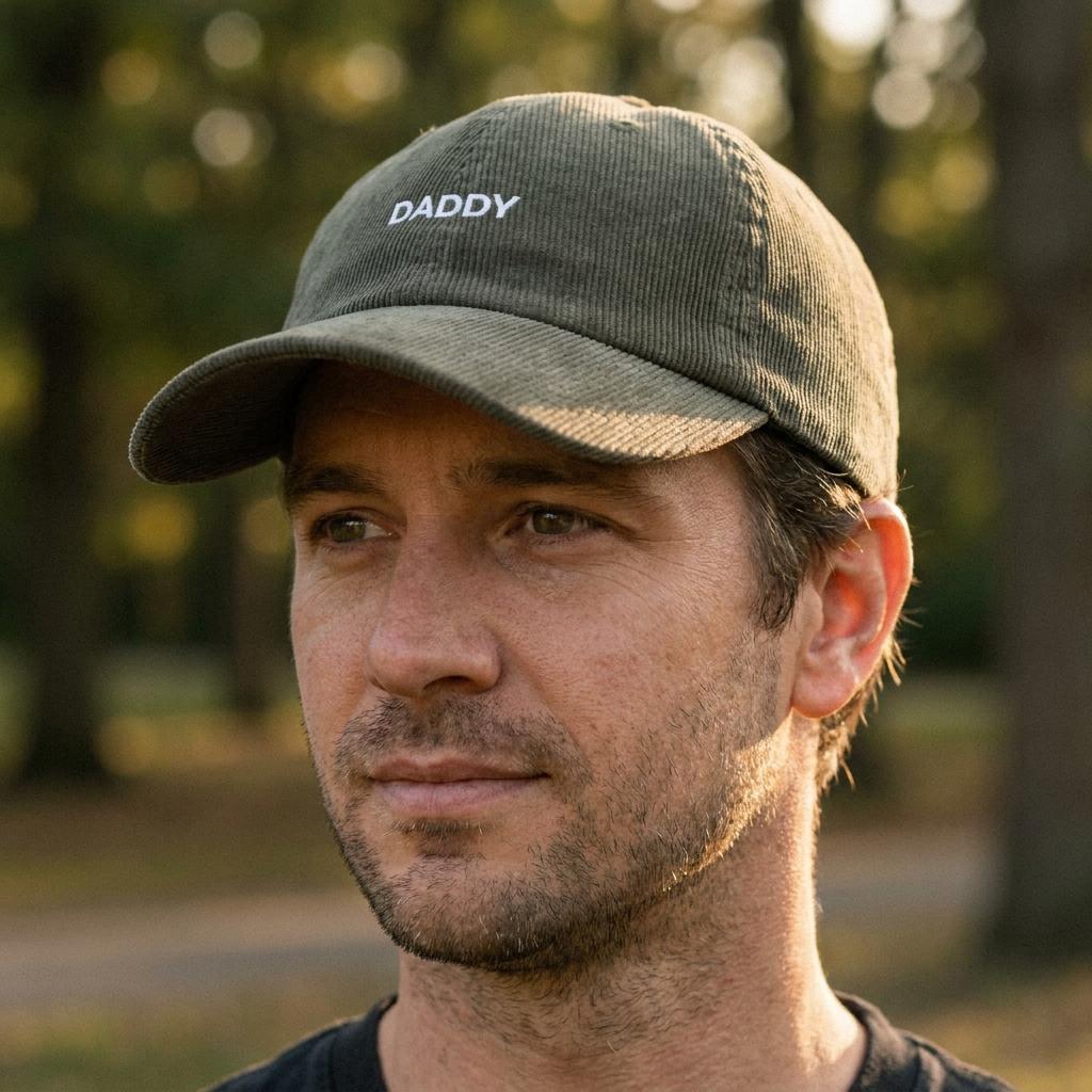 Custom Corduroy Hat, Personalized Embroidery