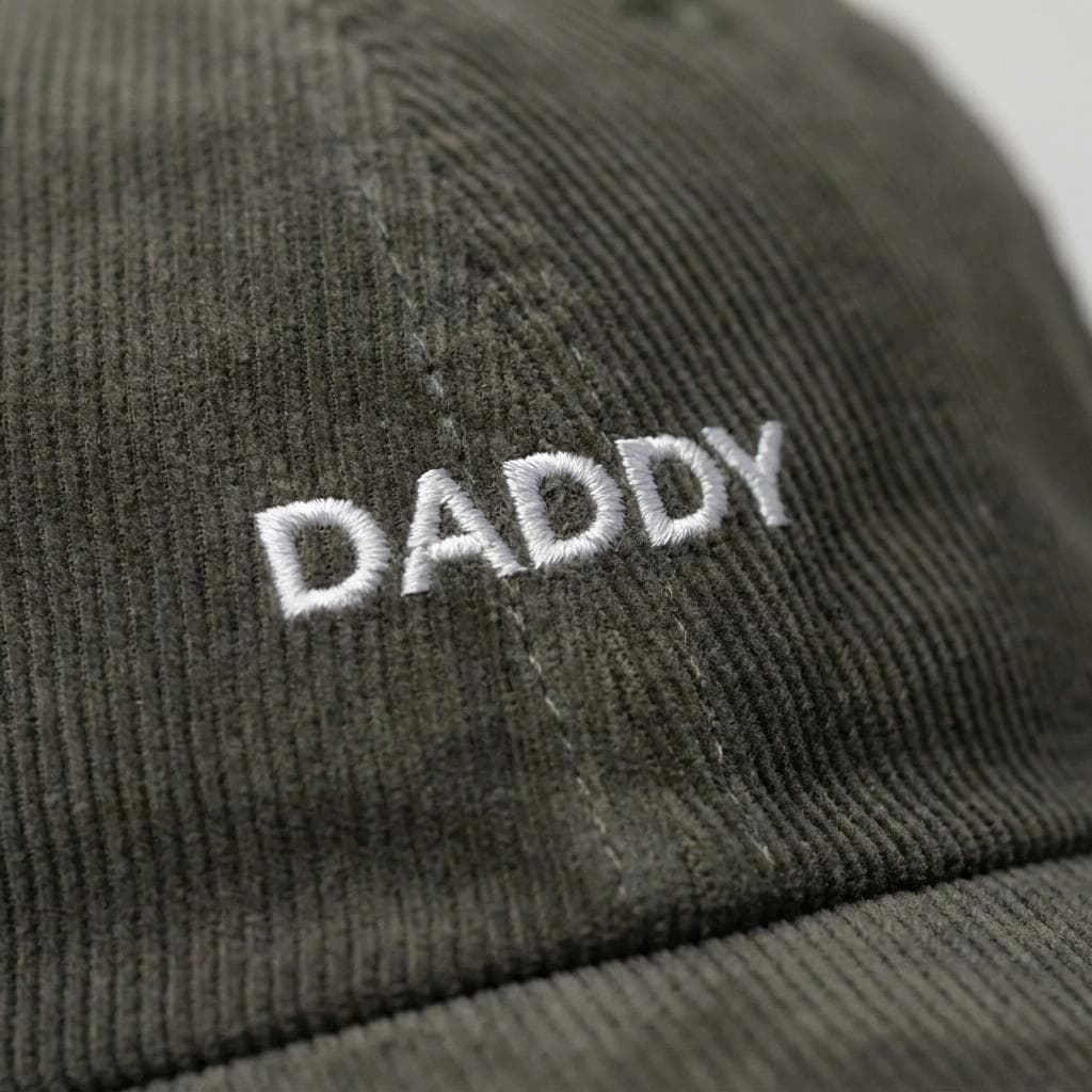 Custom Corduroy Hat, Personalized Embroidery