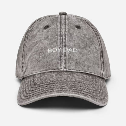 Boy Dad Washed Hat