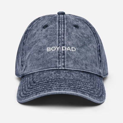 Boy Dad Washed Hat
