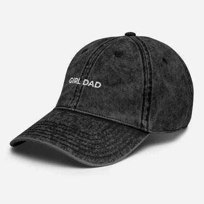 Girl Dad Washed Hat