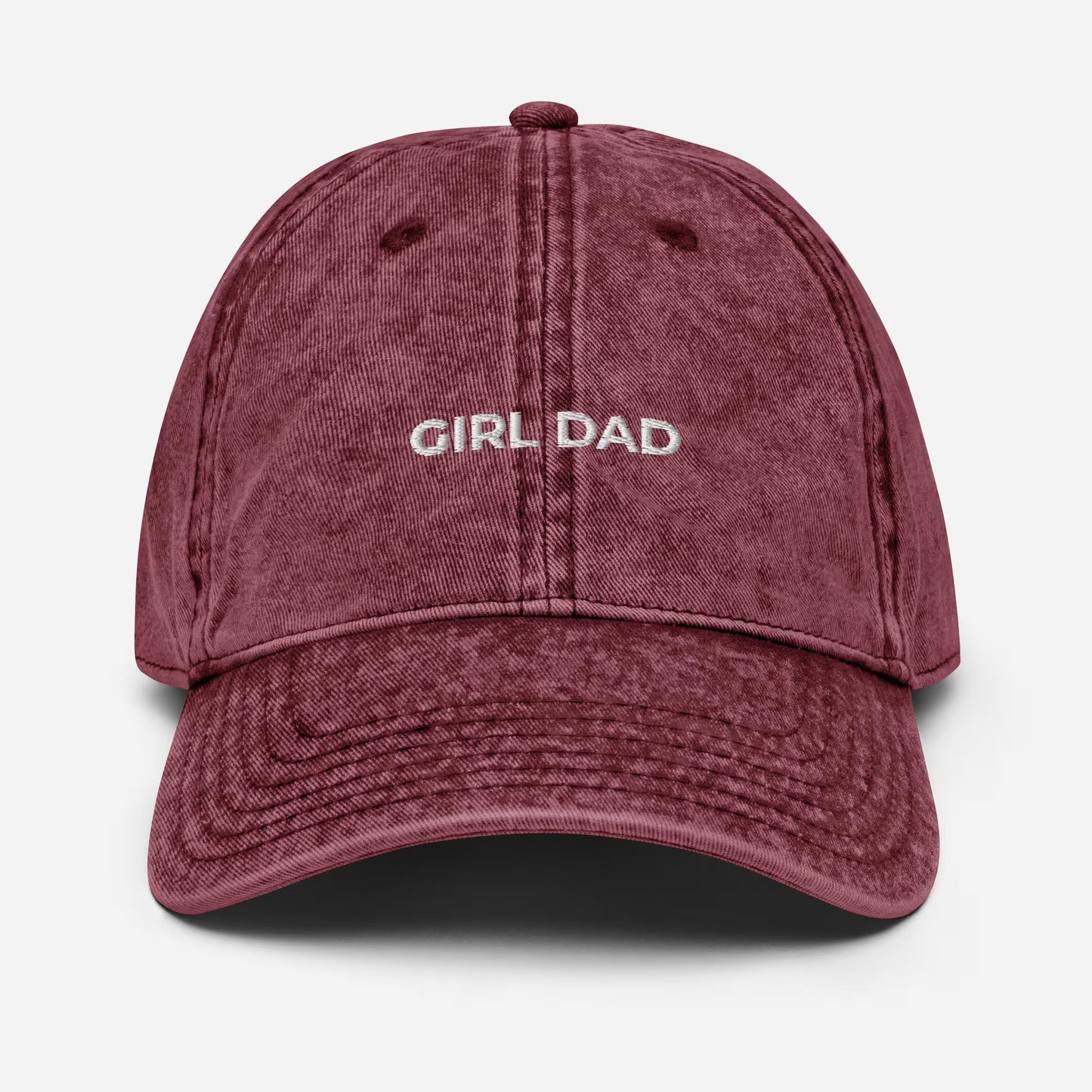 Girl Dad Washed Hat
