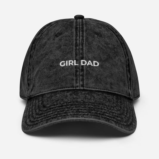 Girl Dad Washed Hat